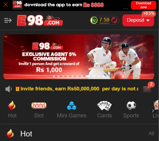 E98 Game apk