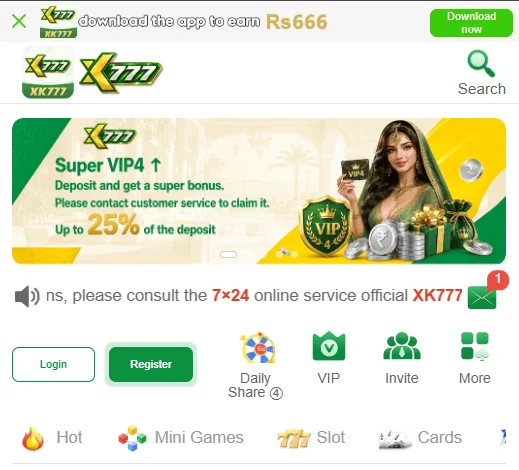 Xk777 Game APK