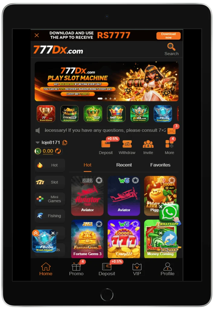777 DX Game Overview
