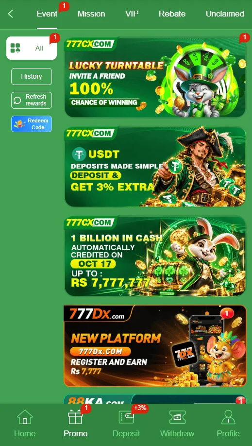 777CX Game 2026 Updates