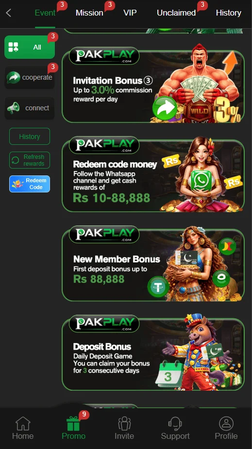 Pakplay Game APK
